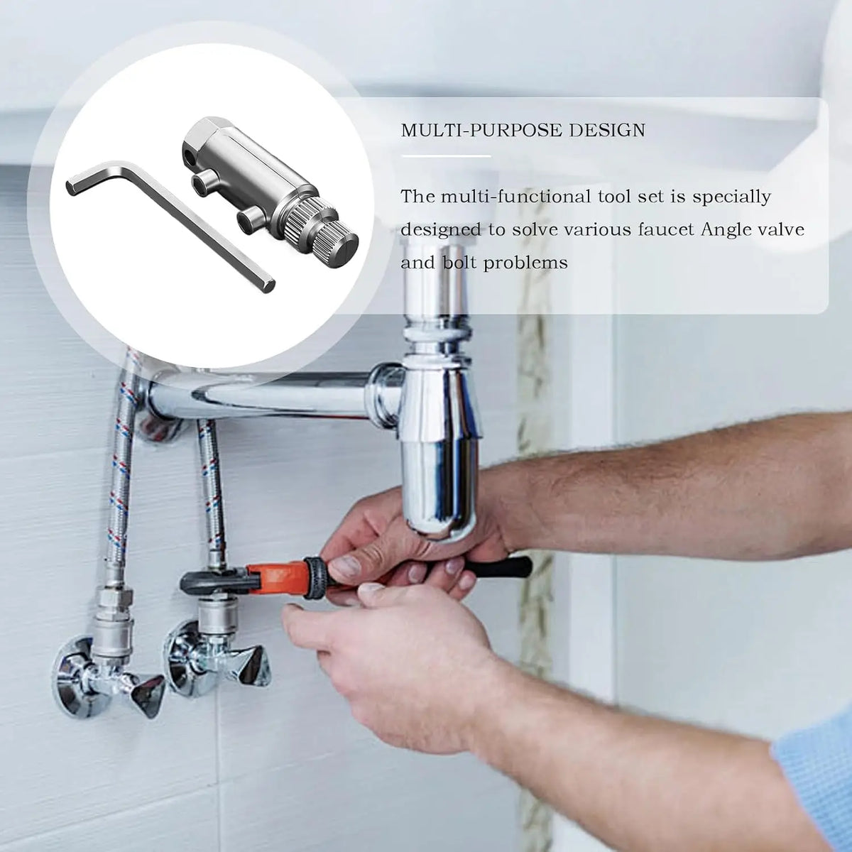 Pipe Valve Thread Extractor – Broken Faucet Screw Remover Tool Thread Extractor Tool Richie's