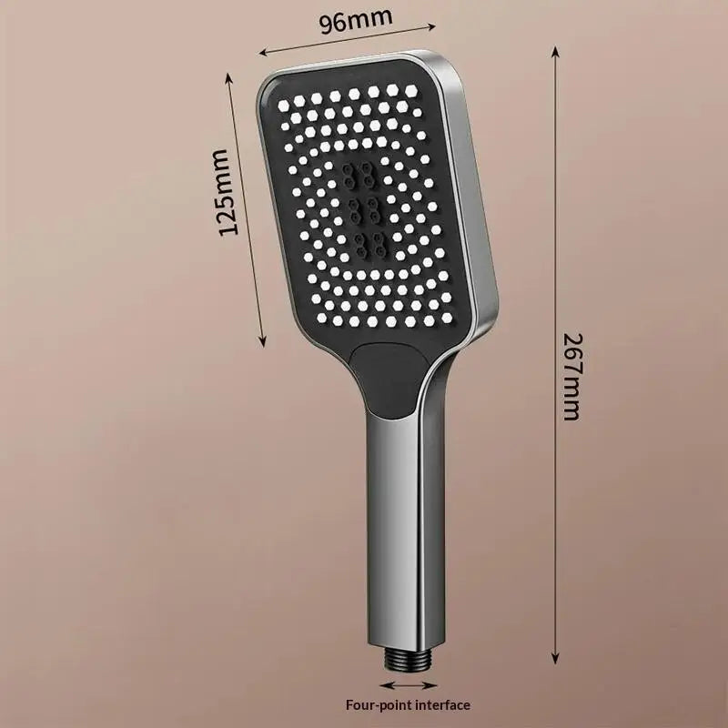 3-Mode High Pressure Shower Head – Water Saving | Richie's Handheld Shower Head Richie's