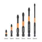 PH2 Magnetic Impact Phillips Screwdriver Bit Set – Hex Shank Screwdriver Bit Set Richie's full set 6 pcs
