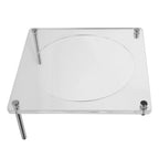 Clear Acrylic CD Stand Rack – Desktop Vinyl Record Display CD Display Stand Richie's