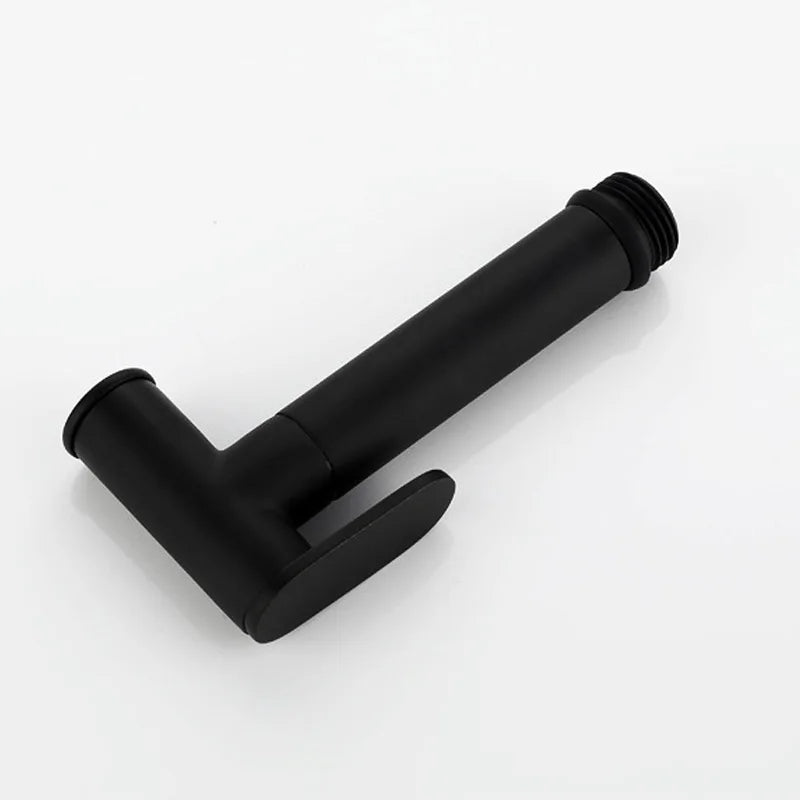Black Brass Bidet Sprayer – Wall Mounted Toilet Hand Spray Bidet Hand Sprayer Richie's