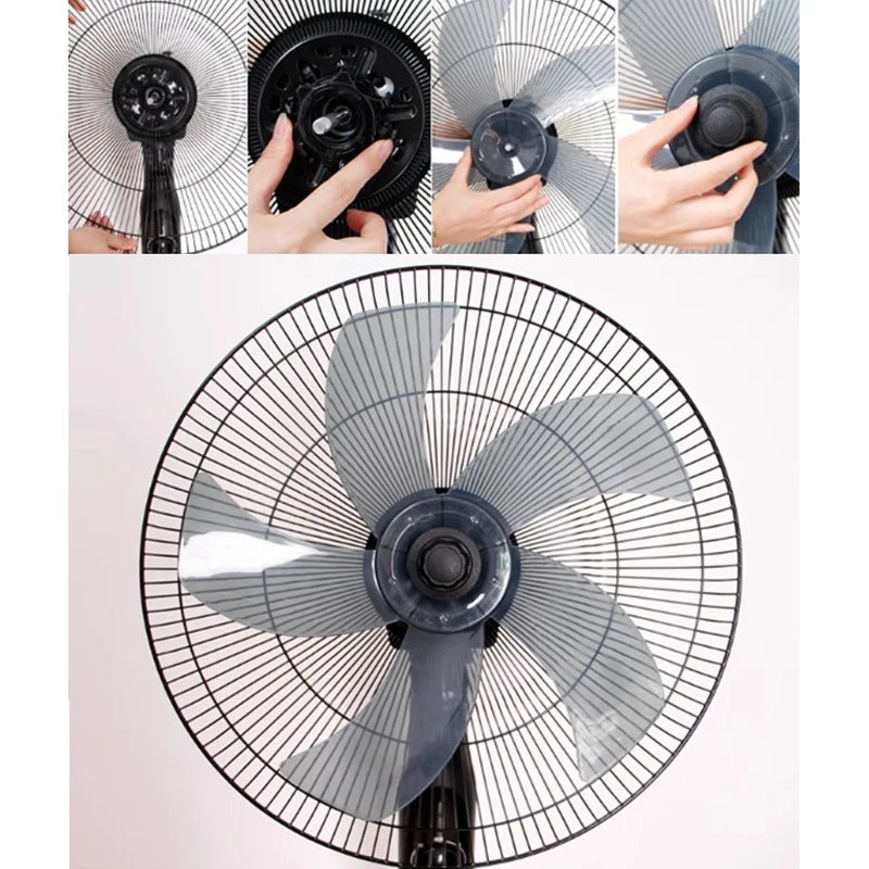 Electric Fan Nut Set – ABS Mesh Cover Lock Screw Replacement Fan Replacement Parts Richie's