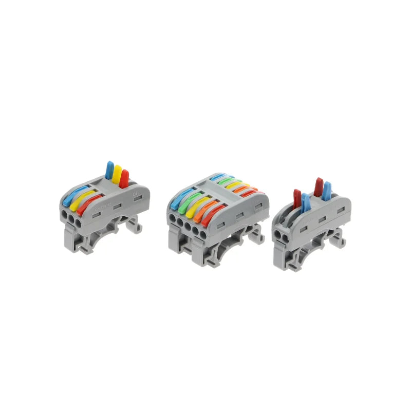 2/3/4/5 Pin Push-In Lever Wire Connector Terminal Block CE Wire Connector Terminal Richie's