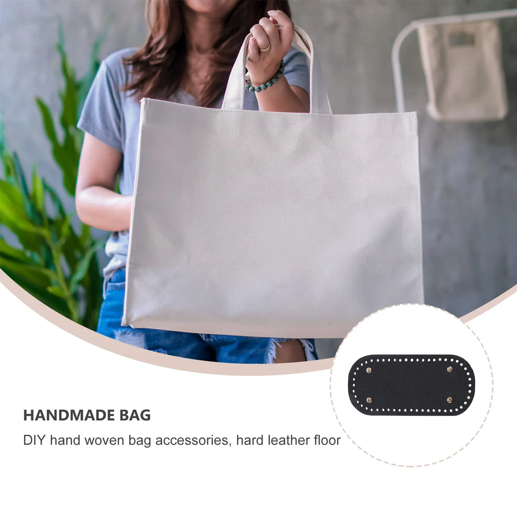 PU Oval Bag Bottom Shaper Pad – DIY Crochet Purse Base Insert Bag Base Shaper Richie's