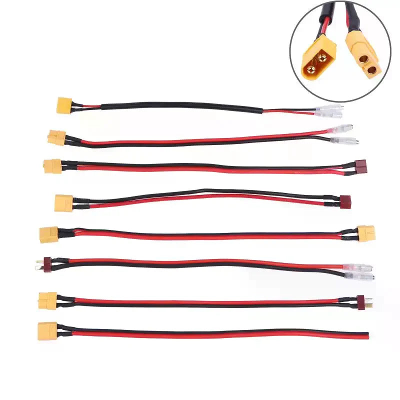 28cm XT60 Battery Adapter Cable 12AWG for E-Bike & Scooter Battery Adapter Cable Richie's