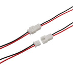 JST XH 2.54mm 2-Pin Male Female Wire Connector 20cm 26AWG Wire Cable Connector Richie's