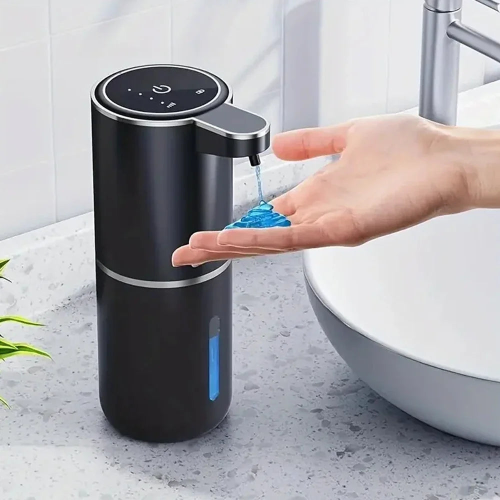 Automatic Foam Soap Dispenser Wall-Mounted | USB Rechargeable Soap Dispenser Richie's T380-Liquid black