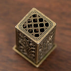 Alloy Incense Burner Carved Hollow Sandalwood Plate Holder Incense Burner Richie's