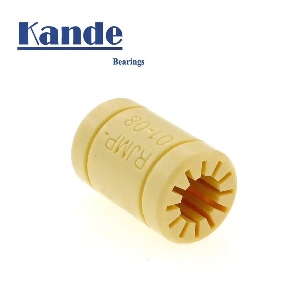 Kande 4PCS RJMP-01 RJ4JP POM Linear Bearings for 3D Printer Linear Bearings Richie's LM4QS 4x8x12 4Pcs