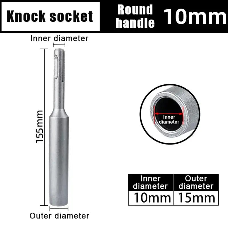 Rotary Hammer Drill Bit Driver 8–20mm Hardened Steel Stake Rod Hammer Drill Bit Driver Richie's 10mm