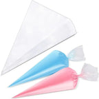 100-Pack Disposable Piping Bags – Leak-Proof BPA-Free Icing Bags Disposable Piping Bags Richie's