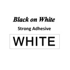 24mm Brother TZe-S251 Compatible Strong Adhesive Label Tape Label Tape Cartridge Richie's black on white 24mm