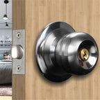 Aluminum Alloy Globe Door Knob Lock Set with Key Door Knob Lock Set Richie's