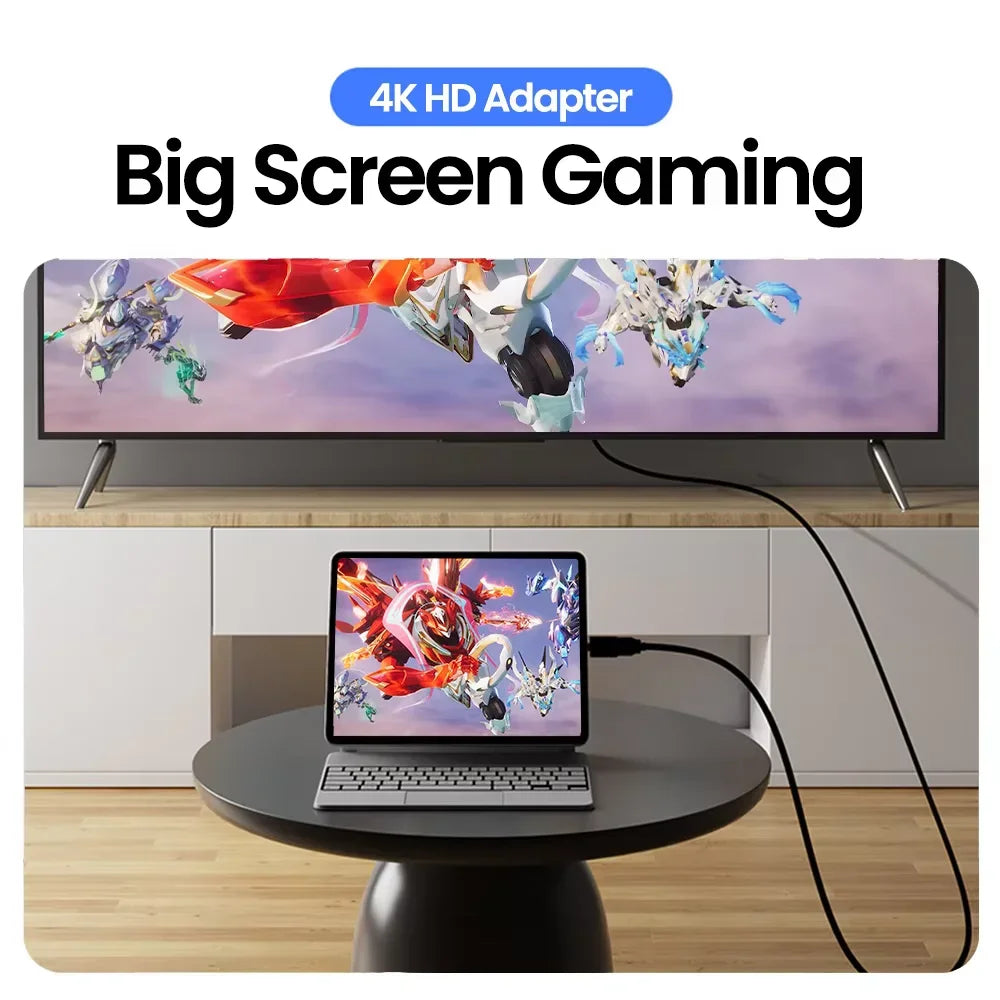 USB-C to HDMI 4K 30Hz Cable Adapter for MacBook & Samsung USB-C HDMI Adapter Richie's