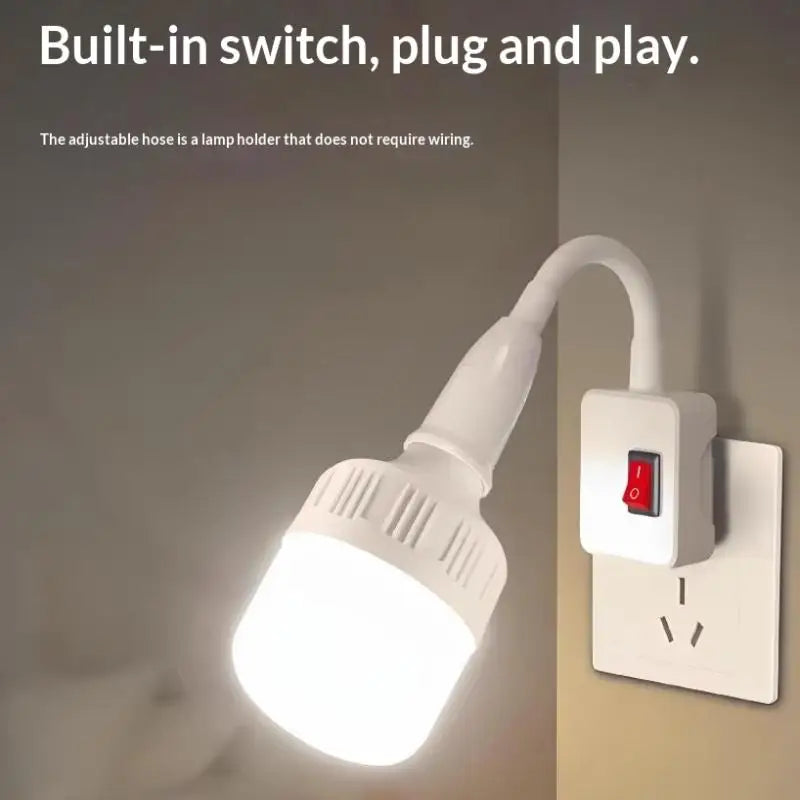 E27 Lamp Holder Socket with Switch – LED Bulb Base Lamp Holder Socket Richie's