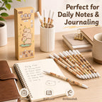 12 Capybara Gel Pens 0.5mm Fine Point Black Ink | Cute Set Gel Pen Set Richie's