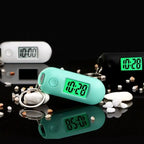 Mini LCD Keychain Clock Luminous Backlight Digital Watch Mini Keychain Clock Richie's