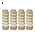 4-Pack Non-Slip Knitted Furniture Leg Covers – Floor Protector Furniture Leg Covers Richie's 9