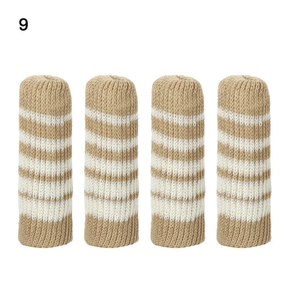 4-Pack Non-Slip Knitted Furniture Leg Covers – Floor Protector Furniture Leg Covers Richie's 9