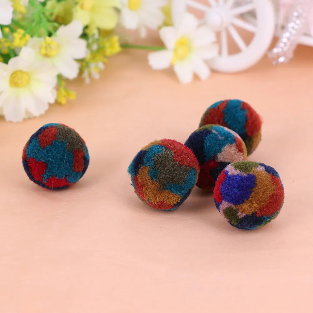 40Pcs Soft 2.5cm Pom Poms for DIY Crafts, Decor & Keychains Craft Pom Poms Richie's