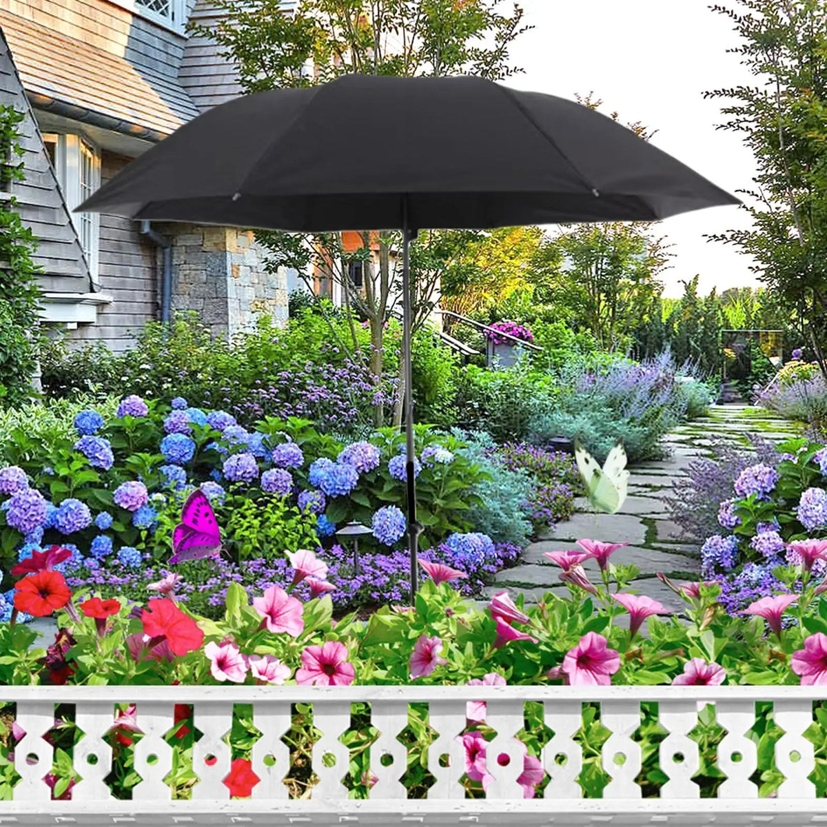 Plant Umbrella Outdoor UV Sun Protection – Garden & Patio Garden Plant Umbrella Richie's