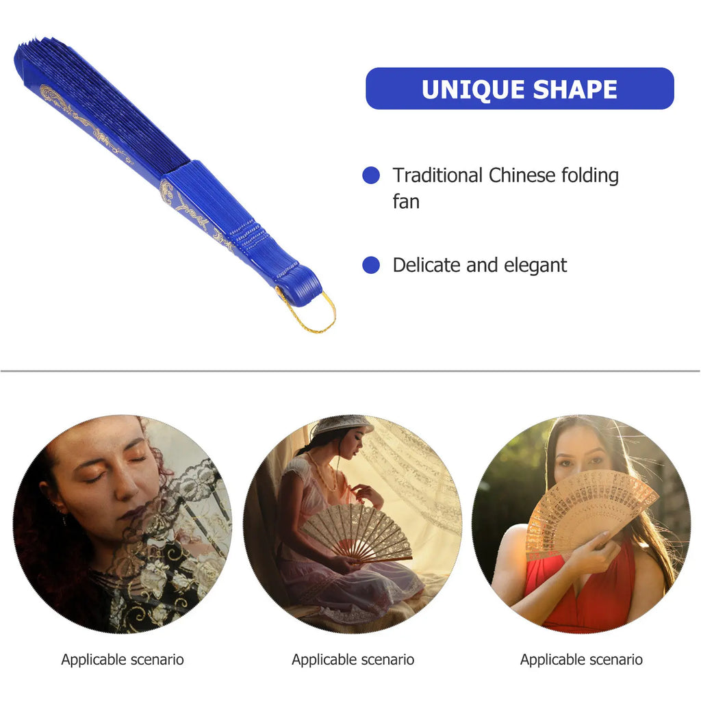 Large Folding Hand Fan – Chinese Style Printed Plastic Fan Folding Hand Fan Richie's