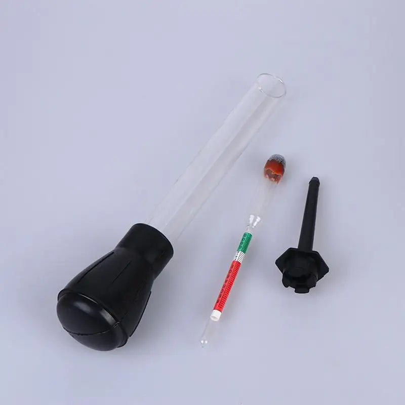 Battery Hydrometer 1.10–1.30 Electrolyte Density Tester | Black Battery Hydrometer Richie's