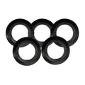 5-Pack Rubber Seal Gasket for Sink Drain Basket Strainer Drain Seal Gasket Richie's 5pcs