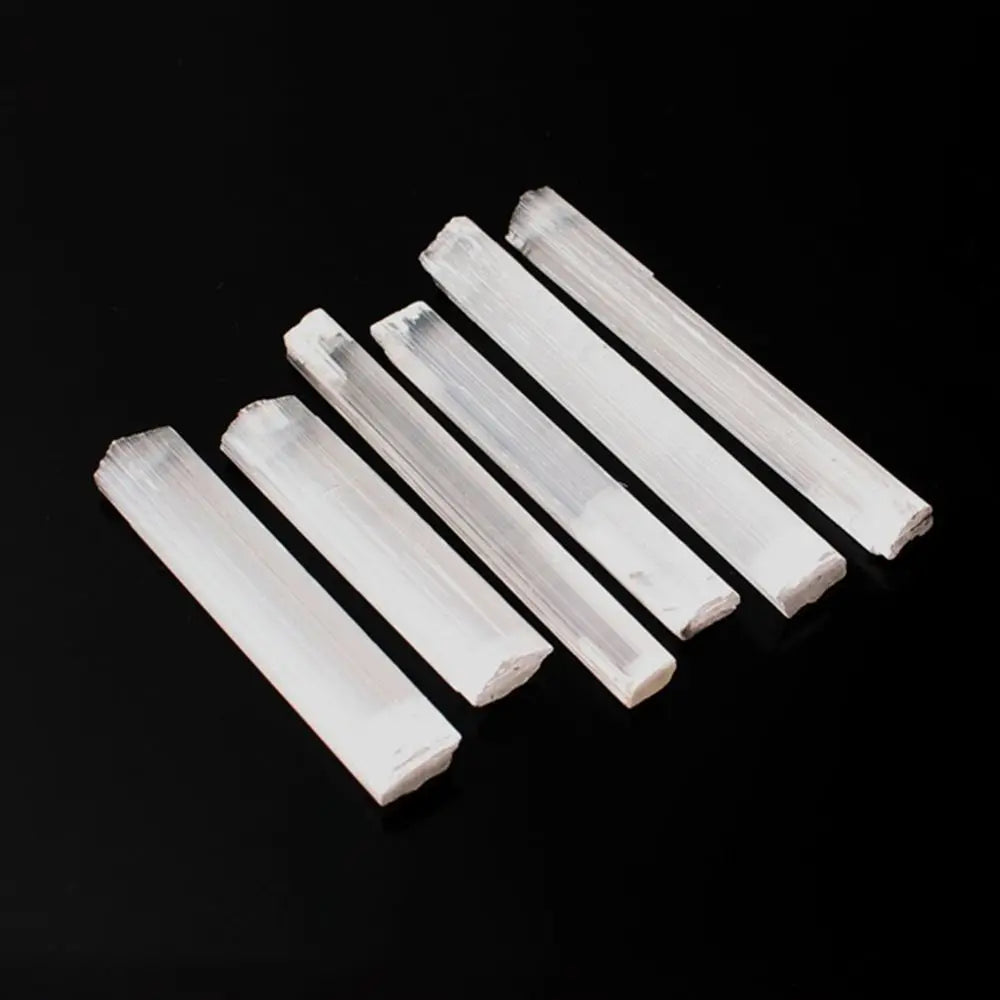 Natural Selenite Wand Raw Gypsum Crystal Stick | Jewelry & Décor Crystal Wand Richie's
