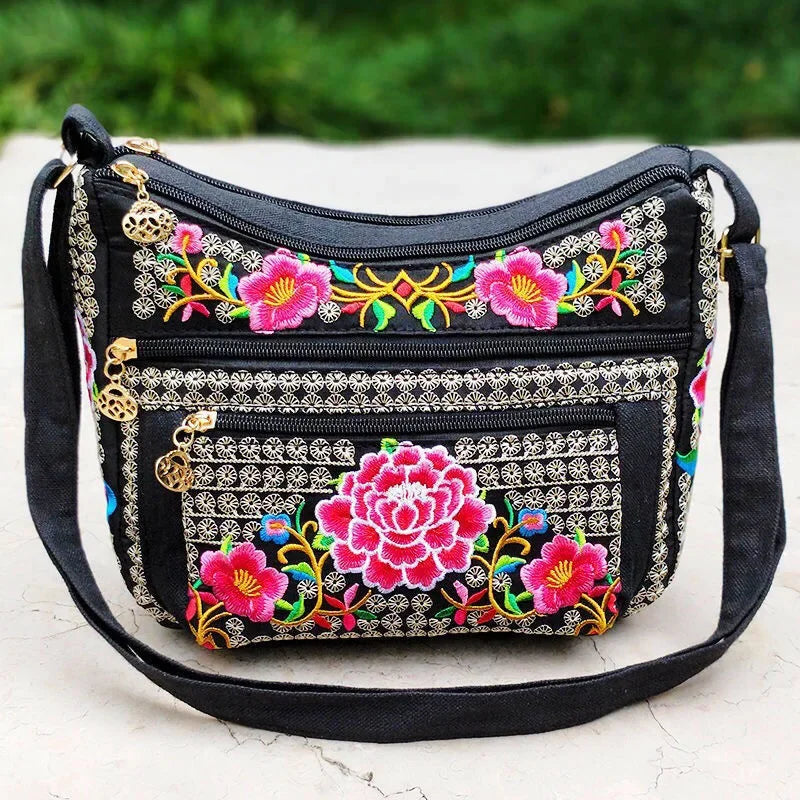 Yunnan Ethnic Embroidered Crossbody Shoulder Bag for Women Embroidered Crossbody Bag Richie's style15