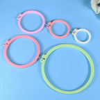 4-Piece Adjustable Embroidery Hoop Set – Cross Stitch Frames Embroidery Hoop Set Richie's