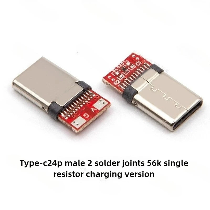USB C Male Connector Type-C 3.1 16P/24P PCB Solder Plug 5/10PCS USB C Connector Richie's D 24P-2-1 5PCS