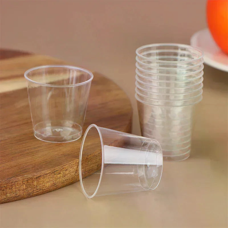 50Pcs 30ml Clear Disposable Plastic Shot Glasses – Party Cups Disposable Shot Glasses Richie's