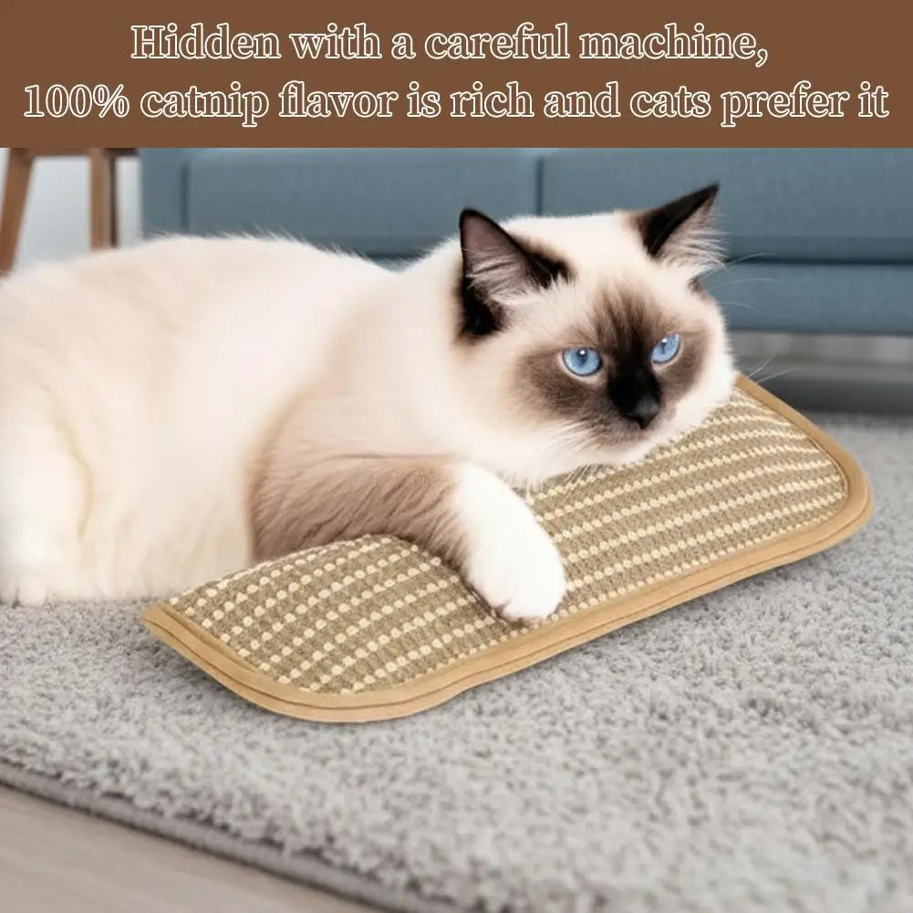 Catnip Kicker Toy – Sisal Scratch & Bite Pillow for Cats Cat Kicker Toy Richie's