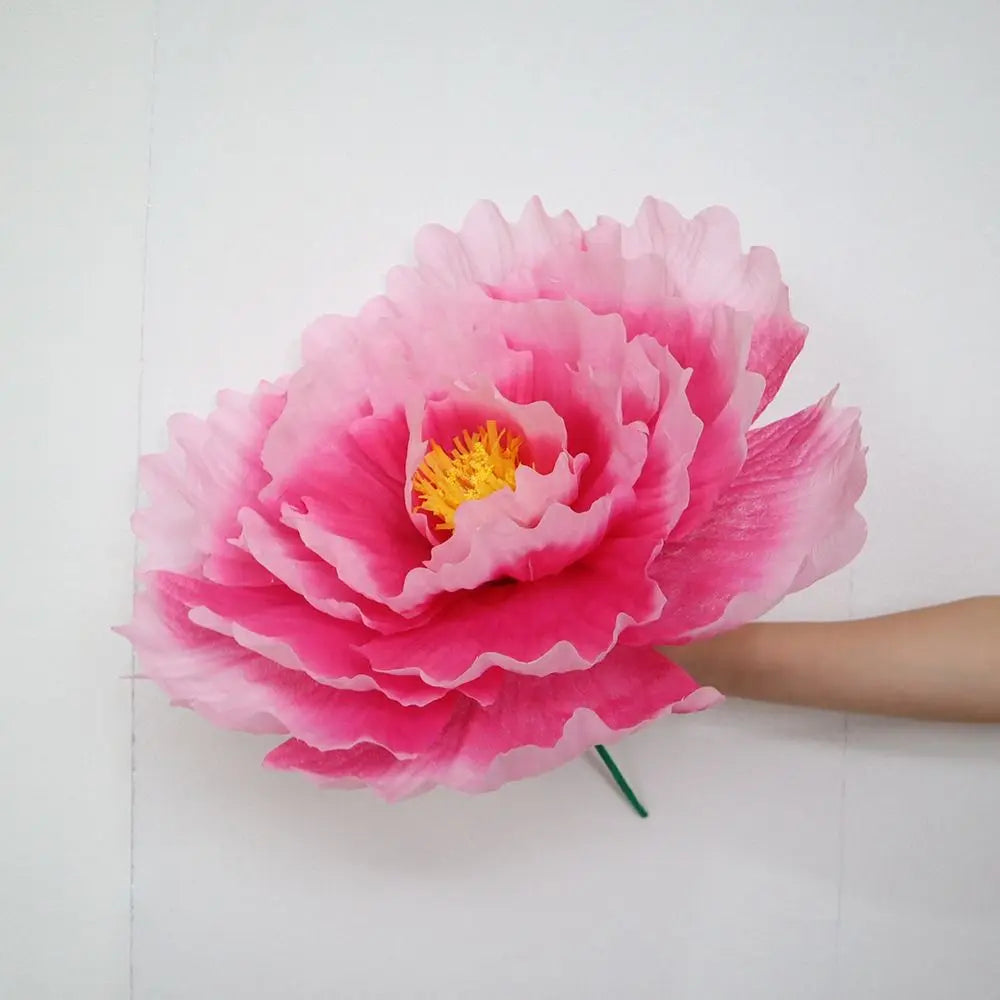 50cm Large Artificial Peony Flower Head – Silk Faux Bloom Decor Artificial Flower Decor Richie's