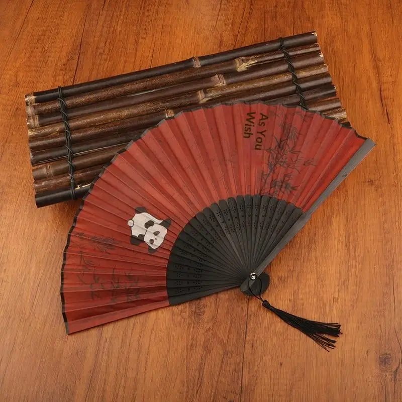 Chinese Foldable Hand Fan – Wood Wedding & Costume Prop Foldable Hand Fan Richie's A11