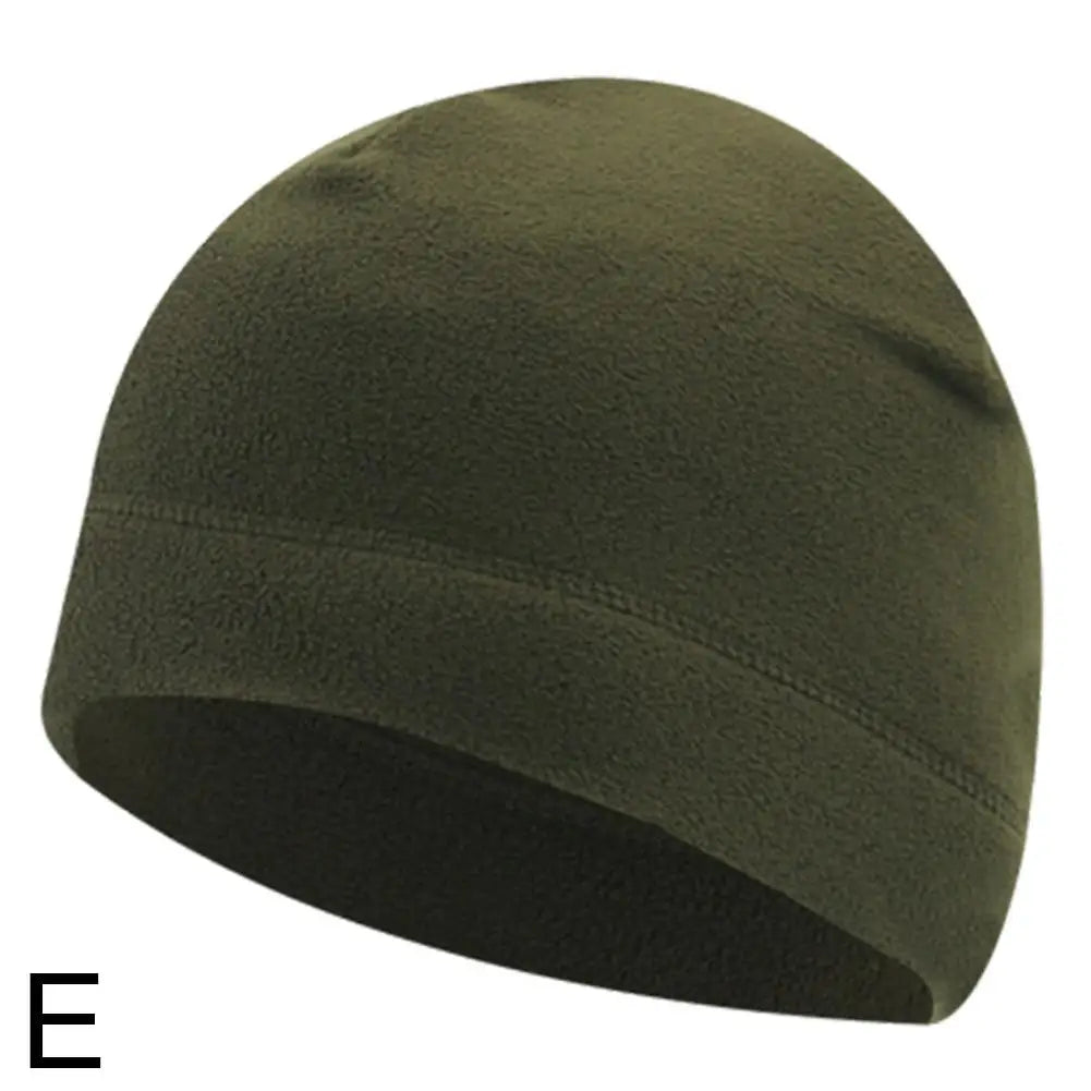 Polar Fleece Beanie Cap – Windproof Winter Ski & Cycling Hat Fleece Beanie Cap Richie's E