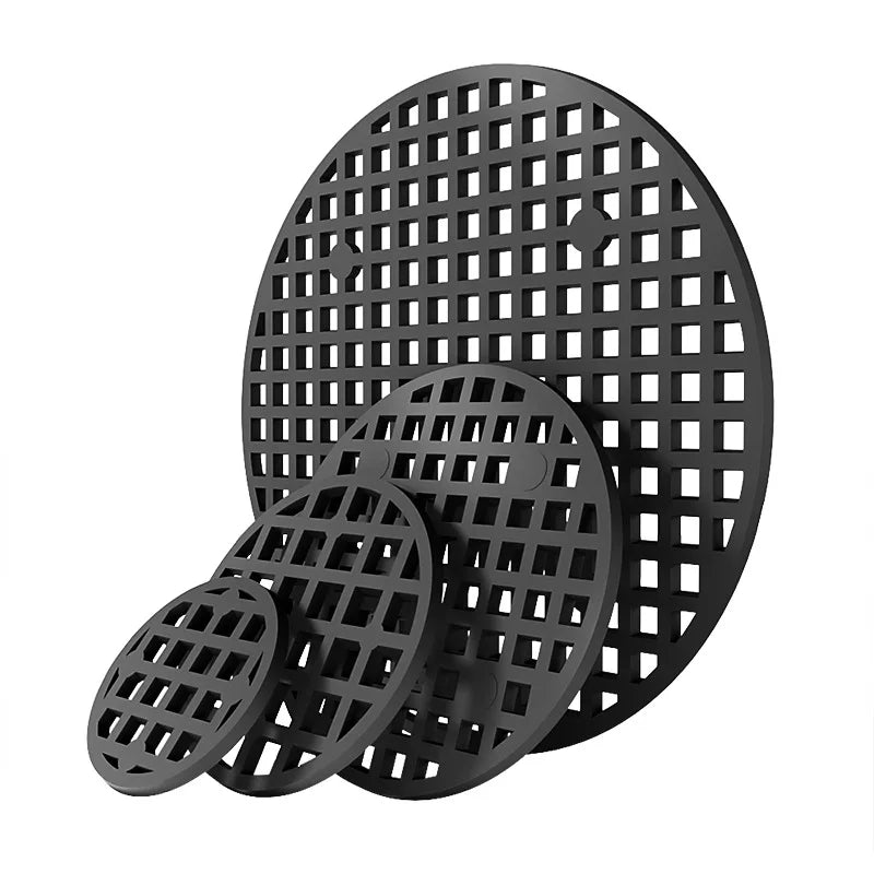100Pcs Round Pot Drainage Mesh Pads | Bonsai Bottom Grid Screens Pot Drainage Mesh Richie's