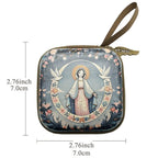 Portable Rosary Storage Bag – Zippered Christian Jewelry Pouch Jewelry Storage Pouch Richie's 15
