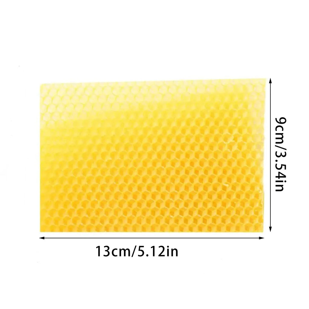 10 Pcs Beeswax Honeycomb Foundation Sheets – Beekeeping Beekeeping Foundation Richie's 10PCS mesornis