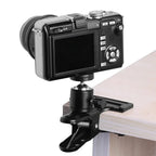 Camera Clip Clamp Mount 360° Ball Head 1/4" Screw GoPro DJI Camera Clip Mount Richie's