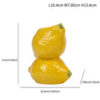 Ceramic Fruit Candle Holder Vase – Strawberry Lemon Orange Ceramic Candle Holder Richie's C