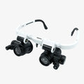 LED Head-Mounted Magnifier Loupe 8X 15X 23X Jeweler Repair Magnifier Loupe Richie's 1pcs