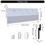 Aluminum French Cleat Z Clamps – 100mm & 152mm Mounting Brackets Wall Mounting Bracket Richie's