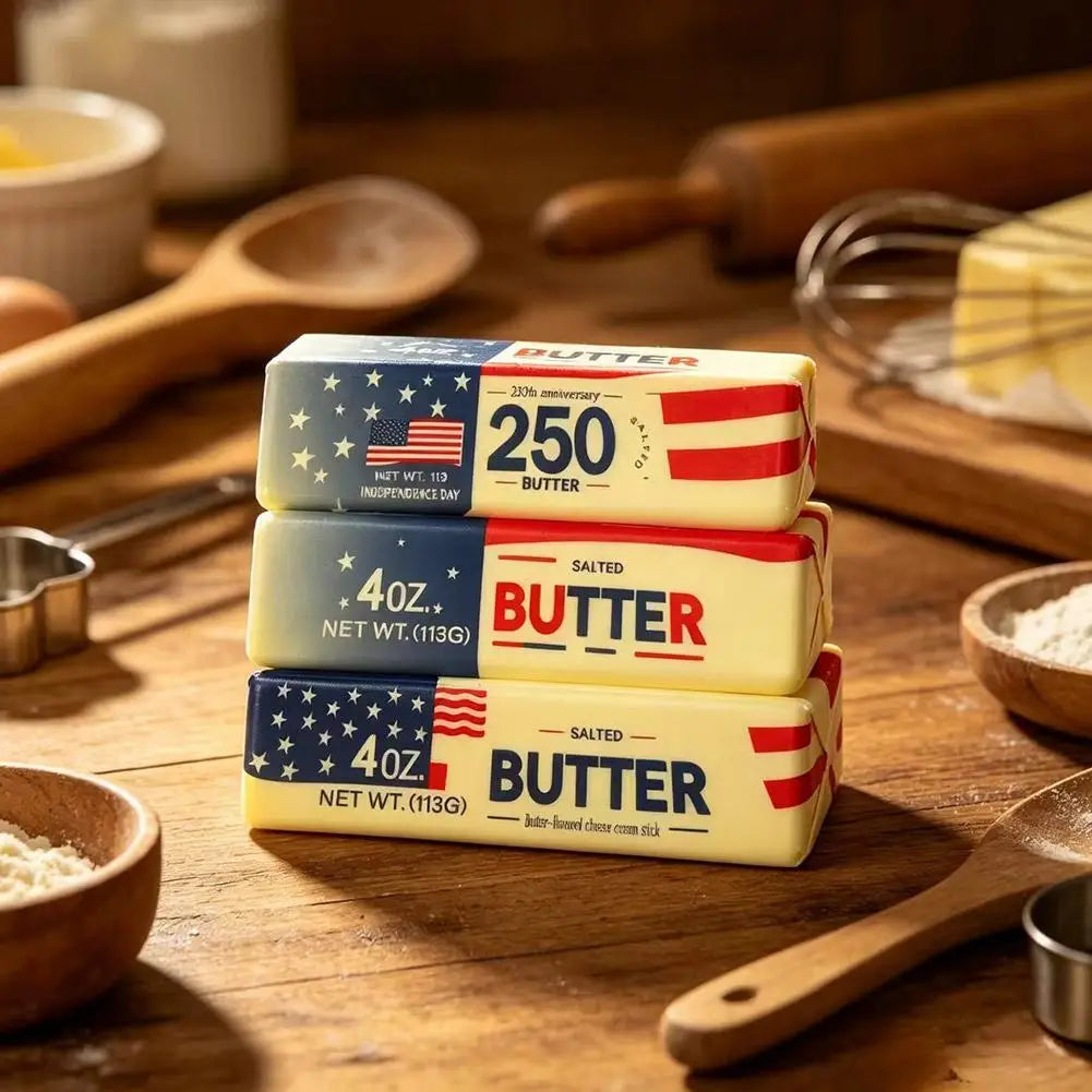 3-Pack Patriotic Butter Squeeze Fidget Toy – USA 250th Anniversary Squeeze Fidget Toy Richie's