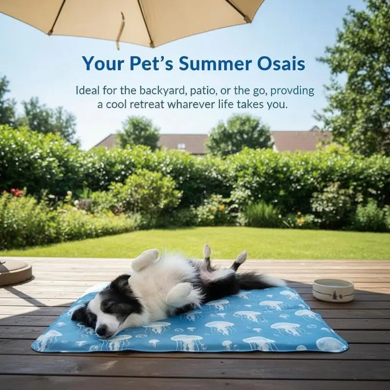 Self-Cooling Gel Pet Mat for Dogs & Cats – 3 Sizes Pet Cooling Mat Richie's