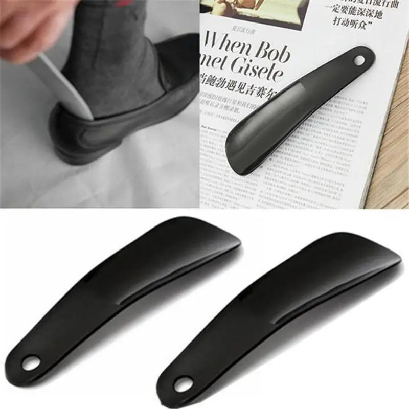 Plastic Shoehorn with Hanger – Easy Shoe Helper, All Shoe Types Shoehorn Accessory Richie's