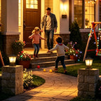 Solar Post Lights Outdoor IP65 Waterproof Garden Pole Lamp Solar Outdoor Light Richie's