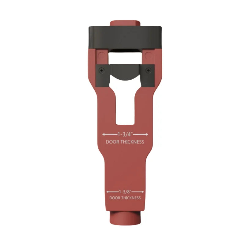 Door Latch Mortise Tool – Precise Installation Kit Door Installation Tool Richie's Red