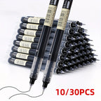 30-Pack Quick-Dry Gel Pens 0.5mm | Smooth Fast-Drying Ink Gel Pen Set Richie's